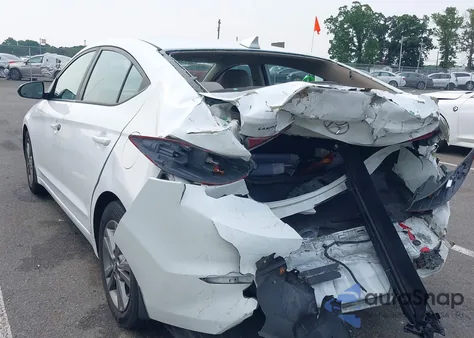 2018 Hyundai Elantra Sel from USA, damaged, VIN 5NPD84LF4JH245440
